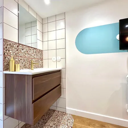 Apartment La Loge Parisienne 300m Gare Bastille Telepherique Grenoble